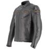 Helstons Trevor Leather Rag Brown Black