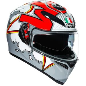 AGV K3 SV Bubble Grey White Red