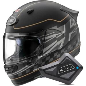 Arai Quantic Dark Citizen + Kit Bluetooth BT Mini