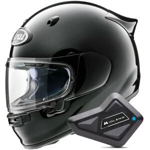 Arai Quantic Diamond Black + Kit Bluetooth BT Mini