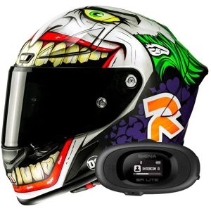 HJC RPHA1 Joker Dc Comics MC48SF + Kit bluetooth 5R Lite Solo