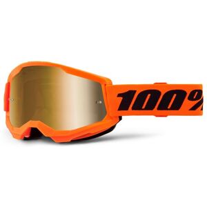 100% Strata 2 Orange Fluo - Iridium Or