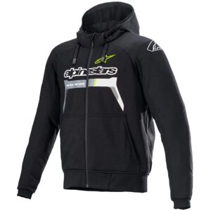 Alpinestars Chrome Ignition Hoodie Back Yellow Fluo