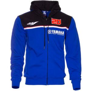 FABIO QUARTARARO Zipped Hoodie Yamaha Blue