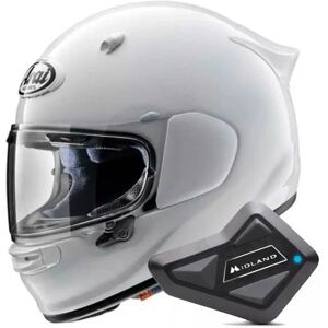 Arai Quantic Diamond White + Kit Bluetooth BT Mini