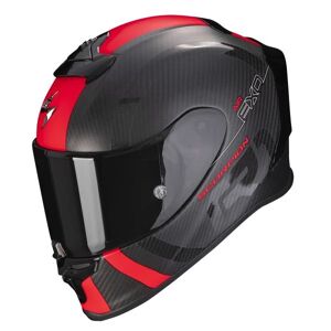 Scorpion Exo R1 Evo Carbon Air MG Matt Black Red