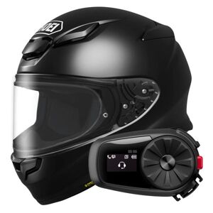 Shoei NXR2 Black + Kit Bluetooth 5S