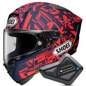 Shoei X-SPR Pro Marquez Dazzle TC-10 + Kit Bluetooth BT Mini