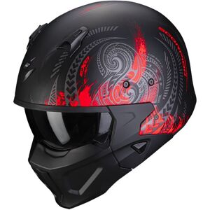 Scorpion Covert-X Tatoo Black Matt Red