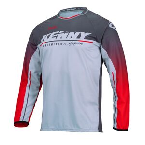 Kenny Track Focus Grey Red Jersey