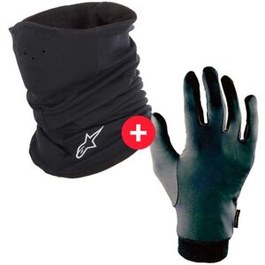 Alpinestars Tech Neck Warmer Black + Sous-Gant Zirtex Noir