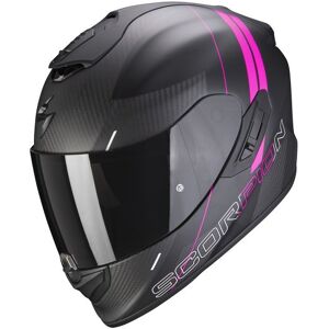 Scorpion Exo 1400 Carbon Air Drik Matt Black Pink - Publicité