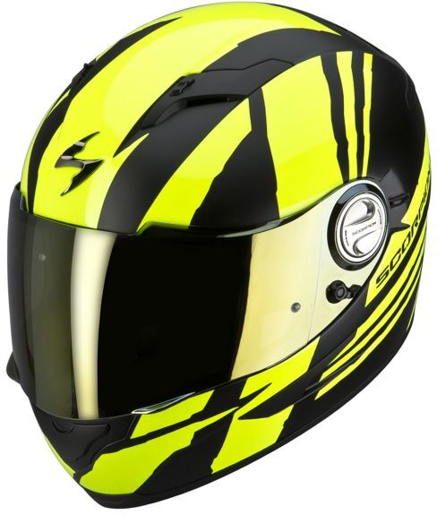 Scorpion EXO 500 Air Thunder Jaune Noir