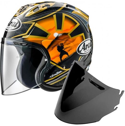 Arai SZ-R Vas Pedrosa Spirit Gold + Ecran