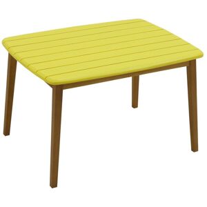 MYLIA Table de jardin pour enfant en acacia jaune L.80 cm - GOZO de MYLIA