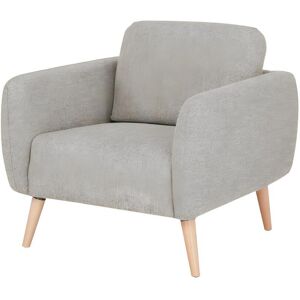 Vente-unique Fauteuil en tissu MAGELAN - Taupe