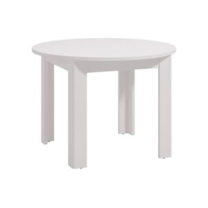 Vente-unique Table à manger 4 couverts - Blanc - YUVALA