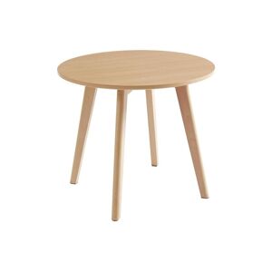 Vente-unique Table enfant en MDF et hêtre - Coloris : Naturel - LOULOUNE