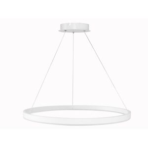 OZAIA Suspension LED anneau en métal - D. 60 cm - Blanc - WIGAN