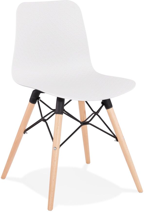 Chaise scandinave 'TONIC' blanche design