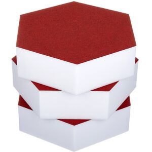 t.akustik Hexagon Melamine Bordeaux 75 Bordeaux