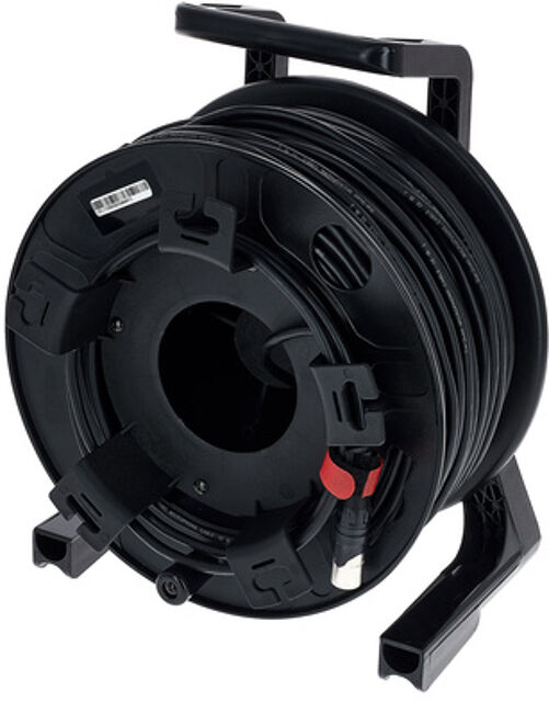XLR Cable Drum 100m Noir