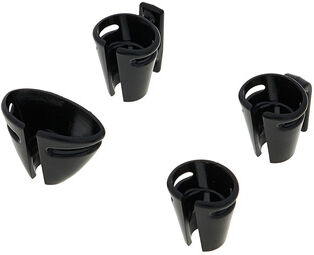 Hide-a-mic MKE 2 Lav.-Clip Set Black Hide-a-mic MKE 2 Lav.-Clip Set Black