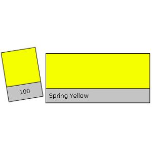 Lee Filter Roll 100 Spring Yellow Spring Yellow