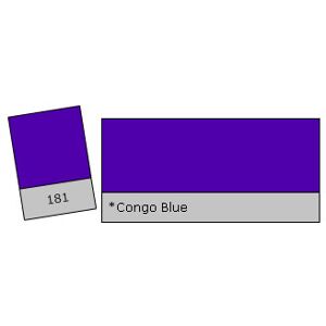 Lee Filter Roll 181 Congo Blue Congo Blue