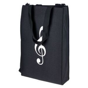 agifty Music Stands Bag Maxi noir avec impression cl