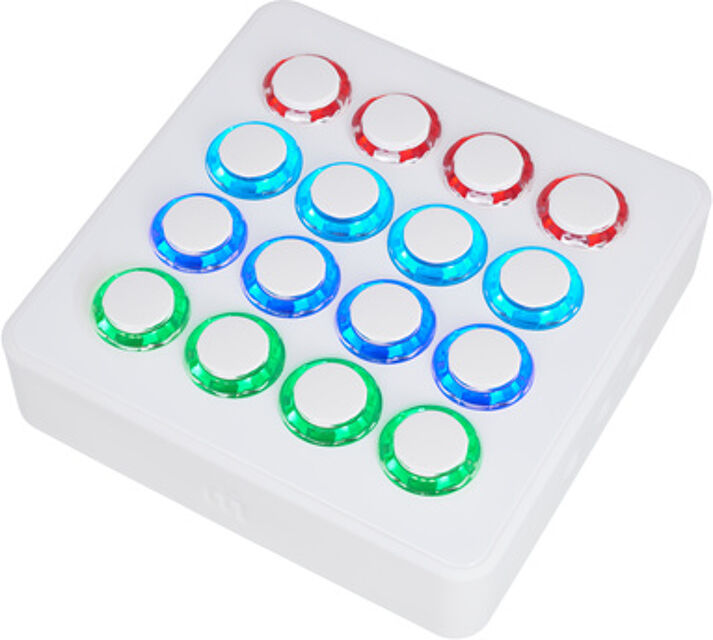 Midi Fighter Spectra white Blanc
