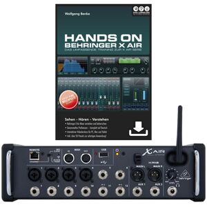 Behringer X AIR XR12 Hands On Bundle - Publicité