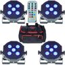 Fun Generation SePar Quad LED RGB UV Bundle