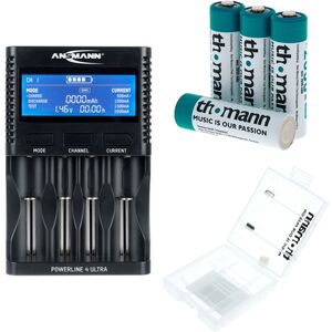 Ansmann Powerline Ultra 2850 Bundle - Publicité