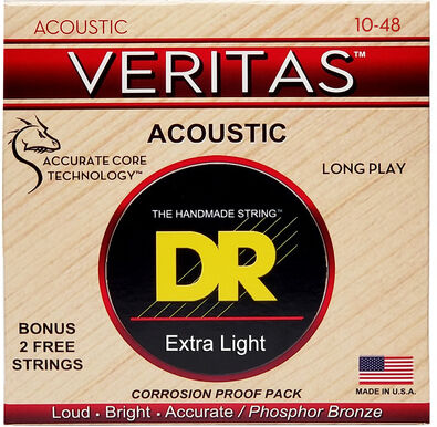 DR Strings Veritas Acoustic VTA-10