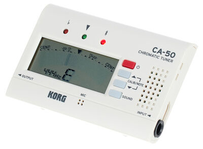 Korg CA-50 Chromatic Tuner Blanc