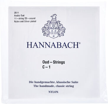 Hannabach 2511 Arabic Oud 11 Strings Set