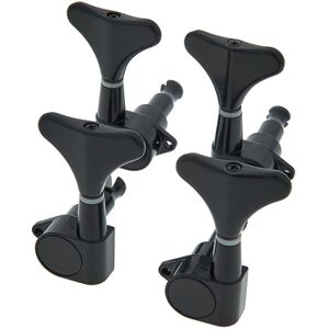 Harley Benton Parts Bass Tuners Set Black Noir