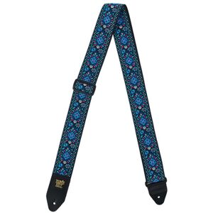 Ernie Ball E-Guitar Strap Indigo Orchid Indigo Orchid Jacquard