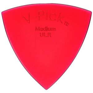 V-Picks Medium Pointed Ultra Lite RR Ruby Red