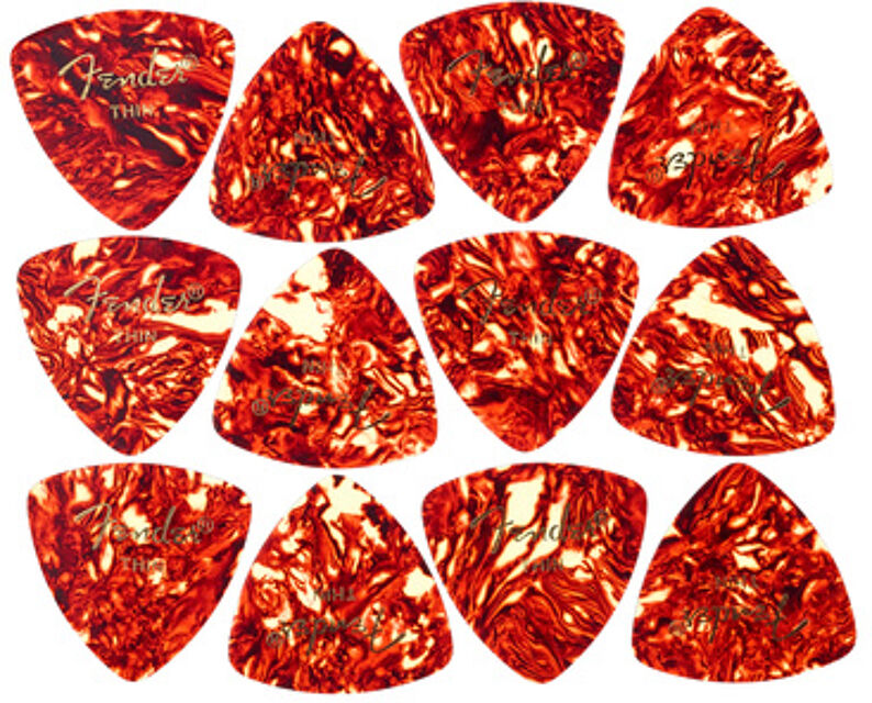 Triangle Picks Shell Set Thin