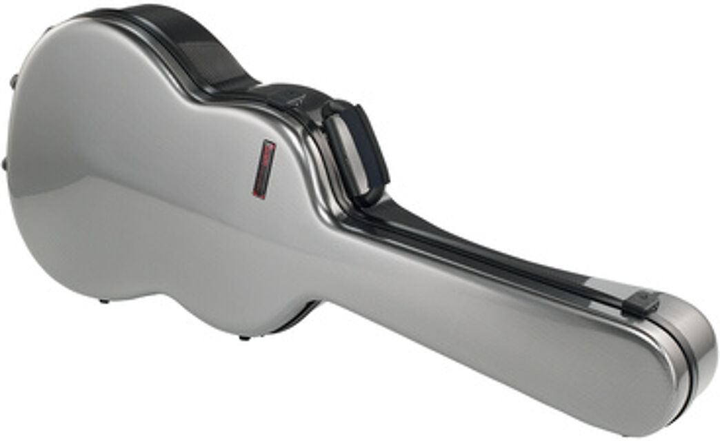 8002XLSC Classicguitar Case Carbone argent
