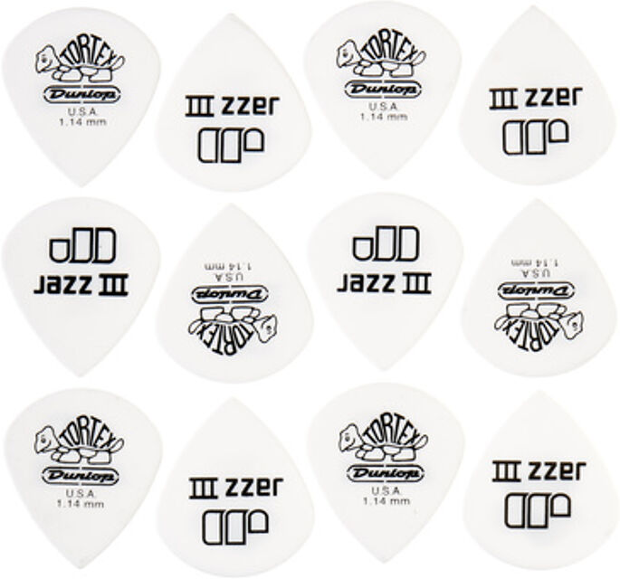 Tortex Jazz III White 1,14 Blanc