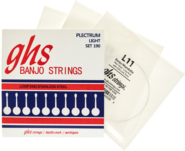 Banjo Steel 4 String Set