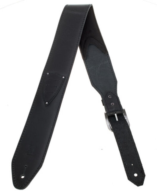 Pickholder Guitar Strap Black Noir