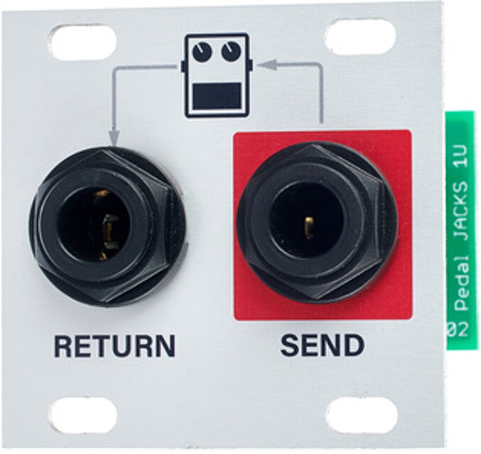 Pedal I/O JACKS 1U