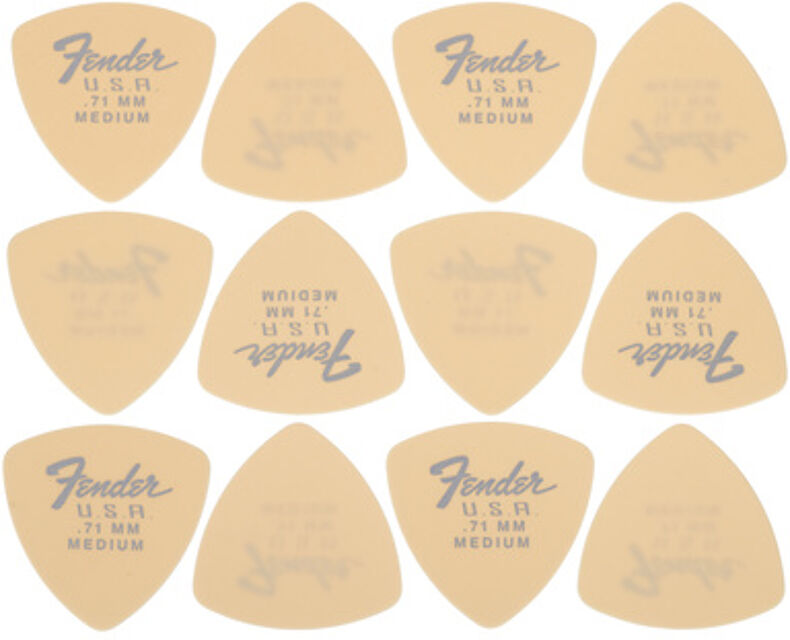 346 Dura-Tone Picks OLY Olympic White