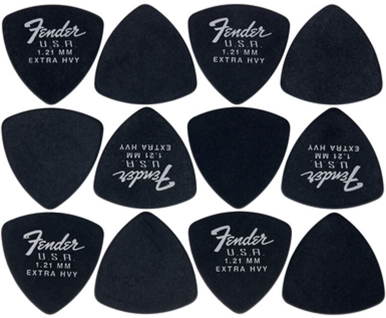 346 Dura-Tone Picks BLK Noir