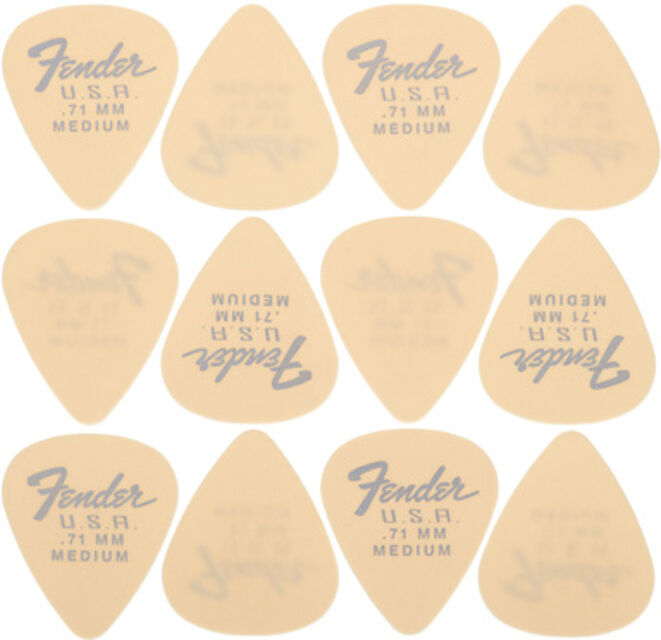 351 Dura-Tone Picks OLY Olympic White