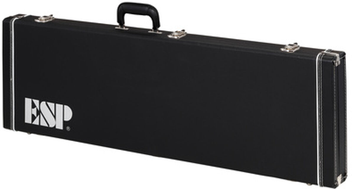 MH XL Guitar Form Fit Case Noir avec logo ESP